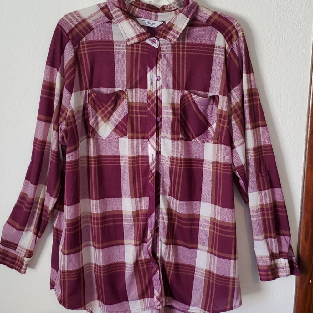 Great Northwest Indigo Top 1x